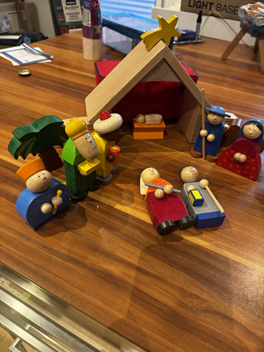 Haba weihnachtskrippe aus - weihnachtskrippe, holz