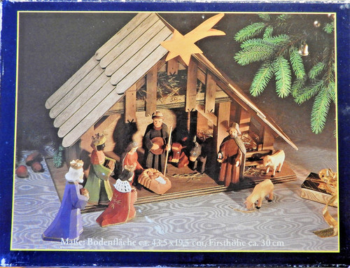 Weihnachts krippe mit - weihnachts-krippe,