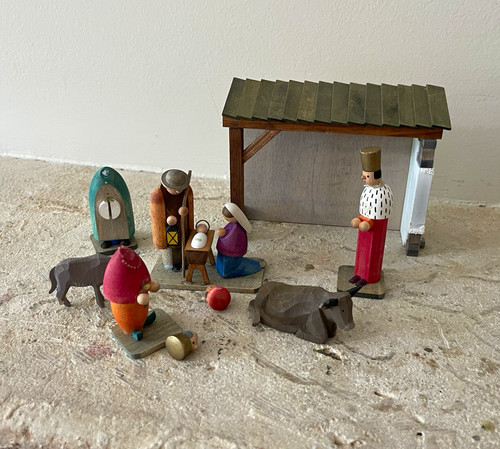 Weihnachtskrippe holz - weihnachtskrippe,
