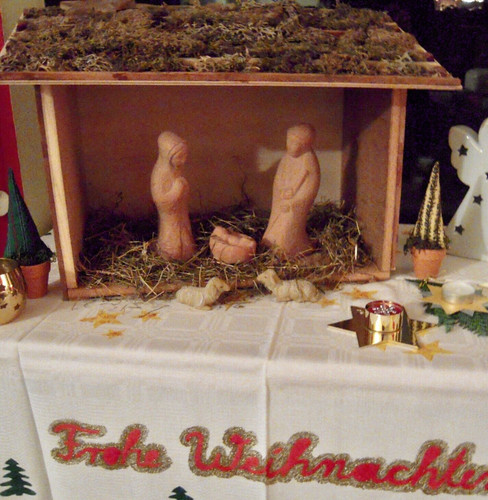 Krippe figuren aus ton - figuren,