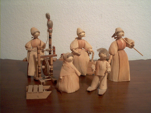 Alte krippe figuren - alte, feines