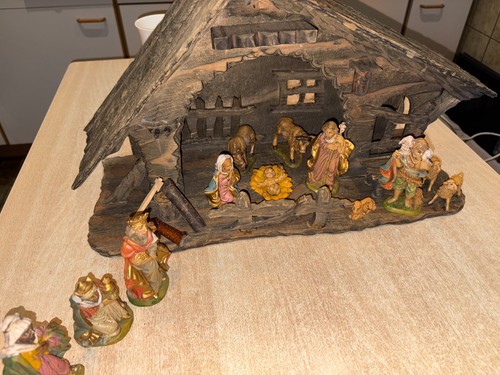 Weihnachtskrippe krippe mit - weihnachtskrippe,