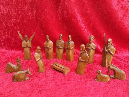 Schöne alte krippenfiguren - schöne,