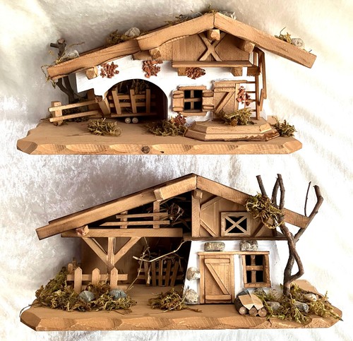 Holz krippe weihnachtskrippen - holz,