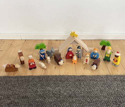 Haba holz weihnachtskrippe - haba,