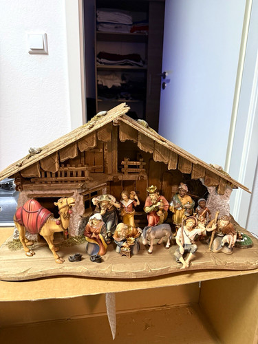 Bachmann weihnachtskrippe holz - bachmann,