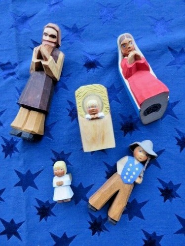 Figuren krippe holz - 5, hirte