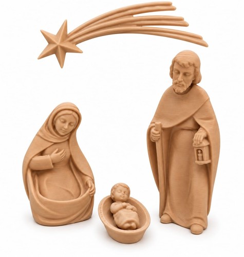 Krippenfiguren heilige familie - heilige,