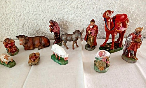 Krippenfiguren aus holz - aus,