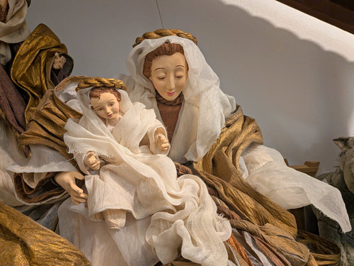Weihnachts krippe heilige - weihnachts,