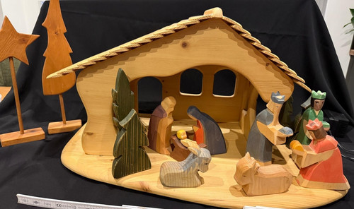 Weihnachtskrippe aus