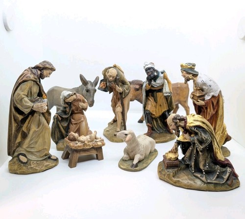 Alte holz krippenfiguren - holz,